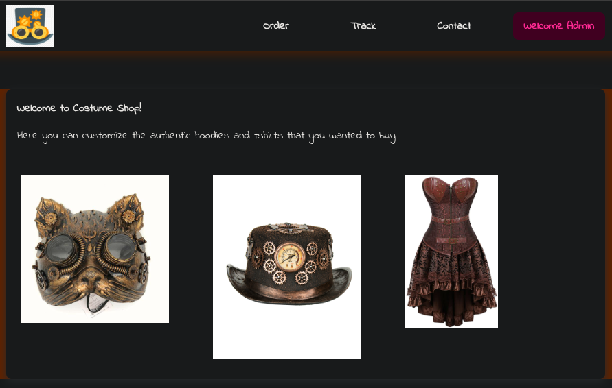 Home page