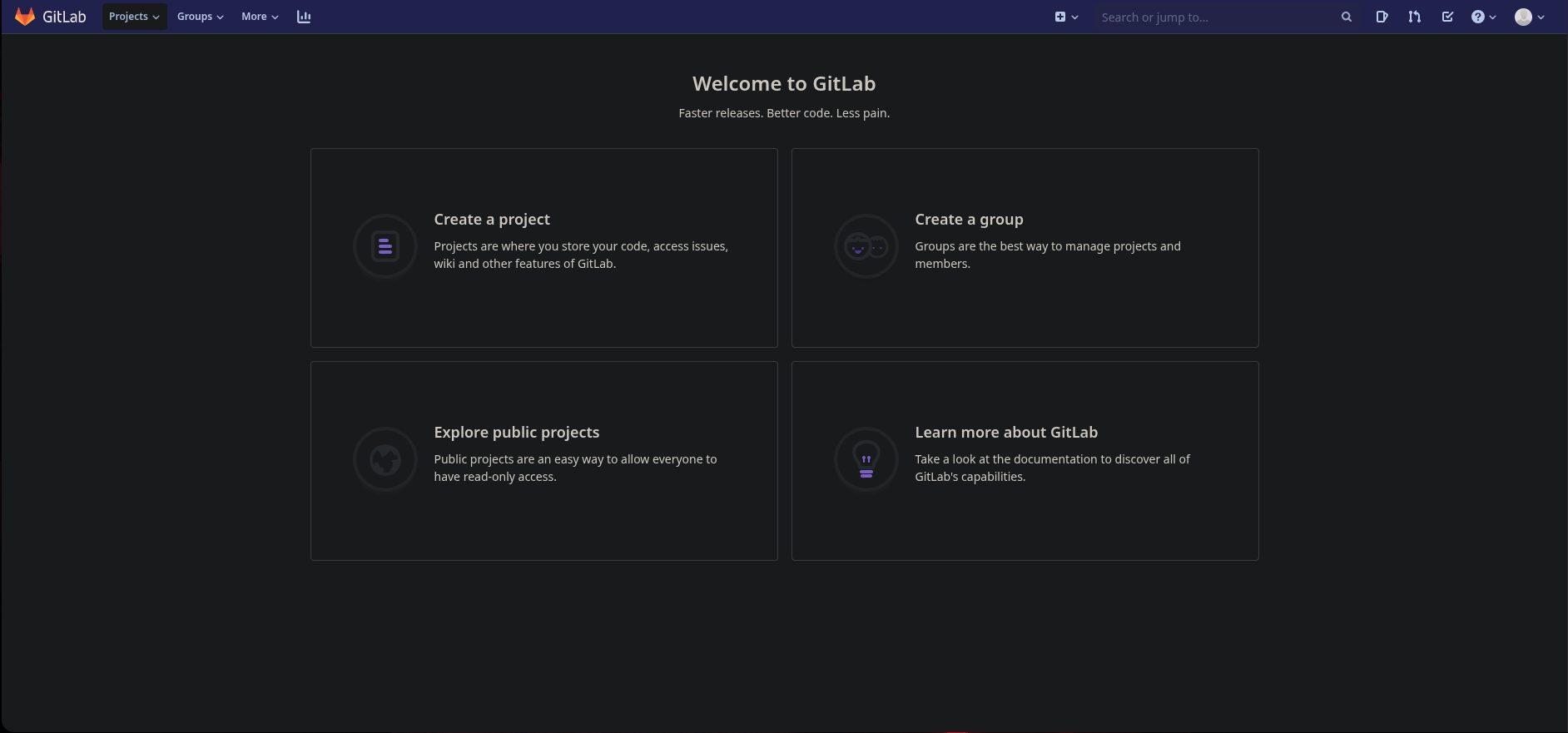 Gitlab Home