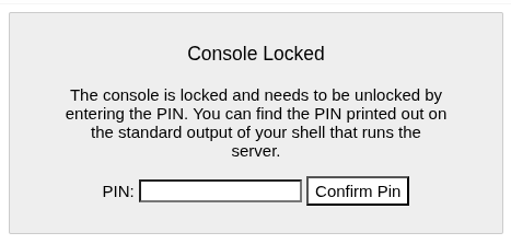 Protected console