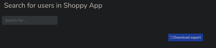 Search bypass